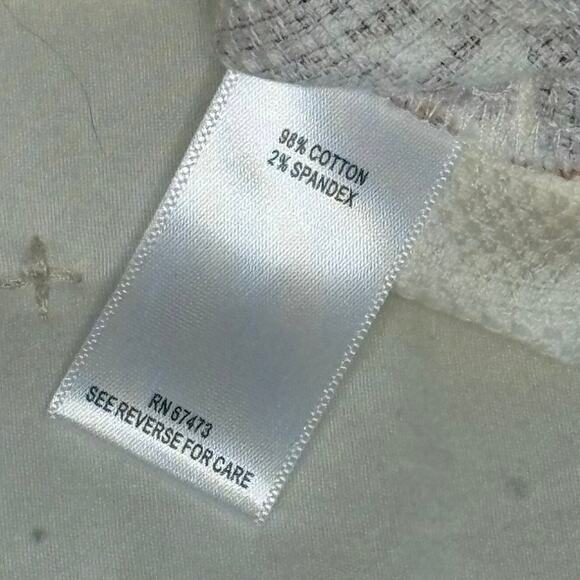 Taylor Textured Fern Print Sleeveless Sheath Dress Women's 4 | Cream & Rust NWT - Picture 7 of 11